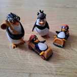 Figurki Pingwiny z Madagaskaru / zestaw 4 szt.