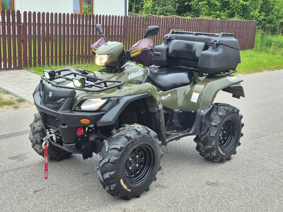 Bardzo Fajny Quad Suzuki Kingquad 700 4x4 wciagarka Homologacja