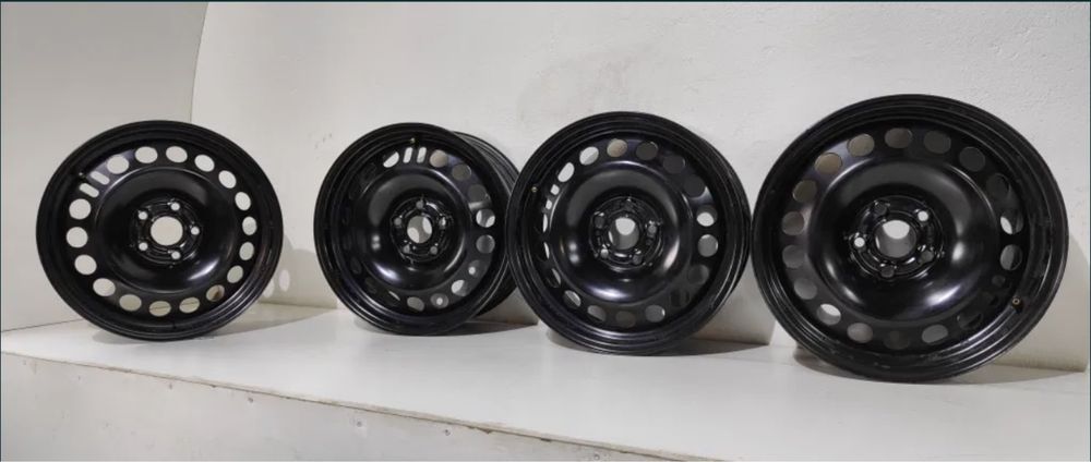 Диски Opel Chevrolet 5:105r16 железо склад оригинал б/у комплект