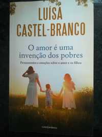 Livro O amor é uma invenção dos pobres de Luísa Castel Branco