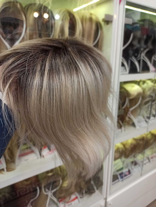 Topper syntetyczny Ginna mono jak naturalny -Salon z perukami Nessaja