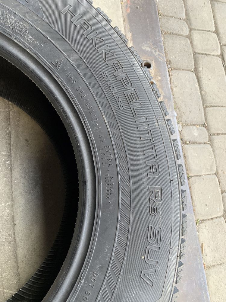 (3+1) нові 255/65R17 Nokian Hakkapeliitta R3+R2 (114R XL) зимові шини