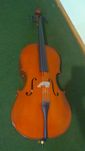 violoncelo 3/4 PARROT em excelente estado + arco + saco