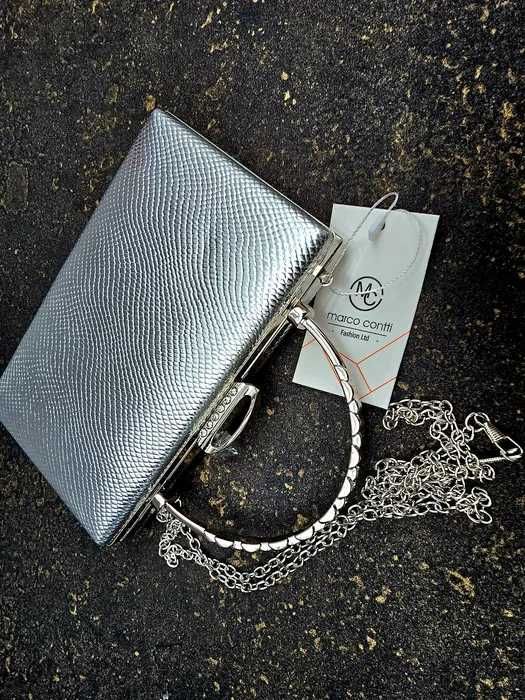 Marco Contti nowa torebka damska z łańcuszkiem stylowa