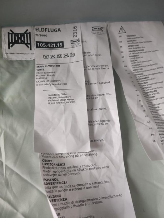 baldachim na łóżko Ikea