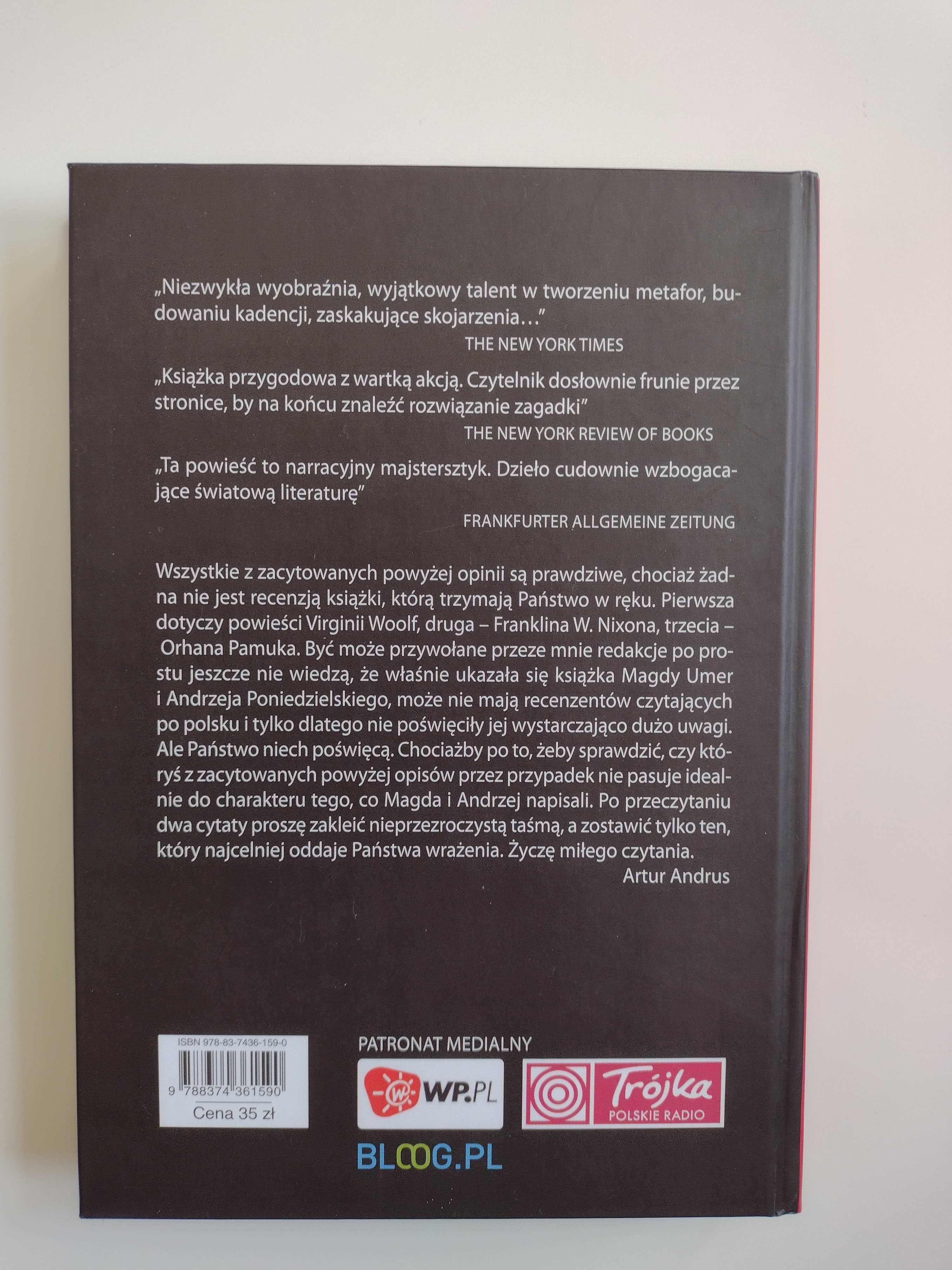 Książka pt."Jak trwoga to do bloga" Magda Umer, Andrzej Poniedzielski