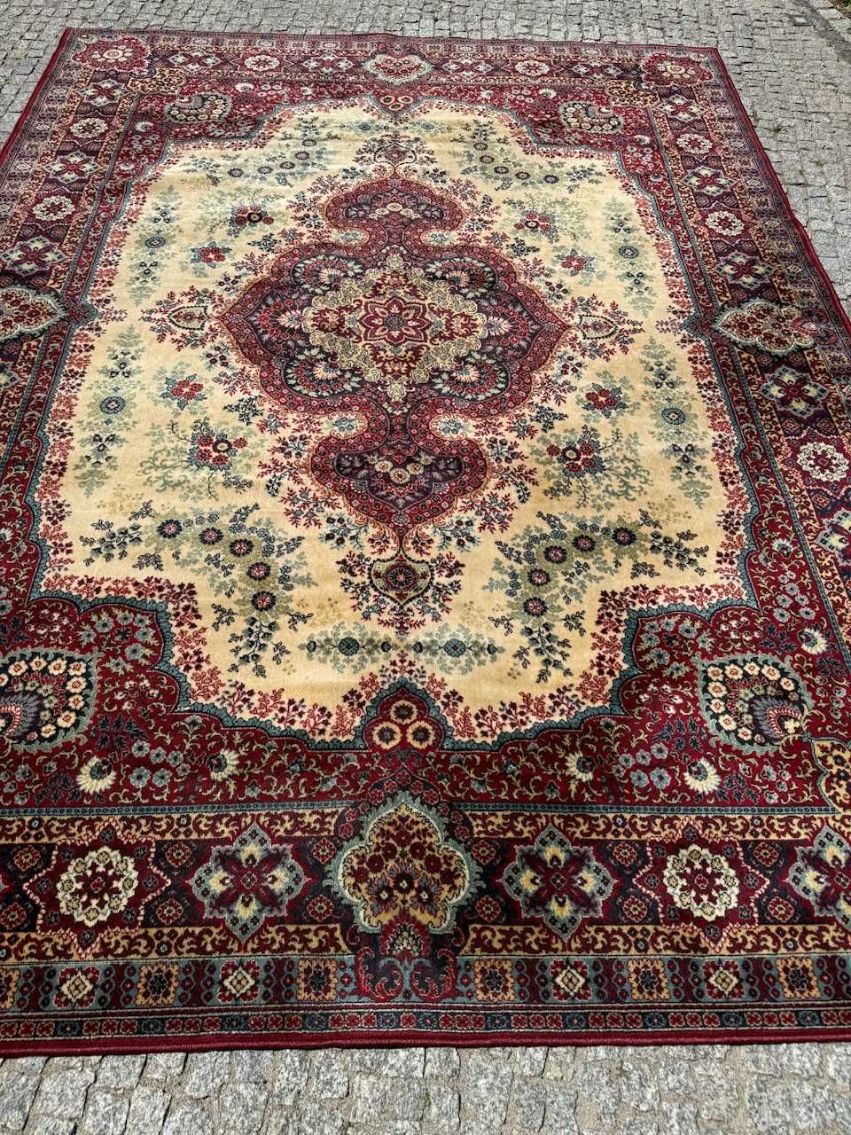 Wełniany dywan wzór perski od Kirman Super 350x250 galeria 6 tys