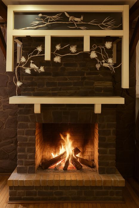 Декорація для каміну