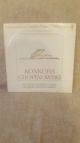 Konkurs Chopinowski Nagrody Pol. Radia najlepsze wyk. mazurków | winyl