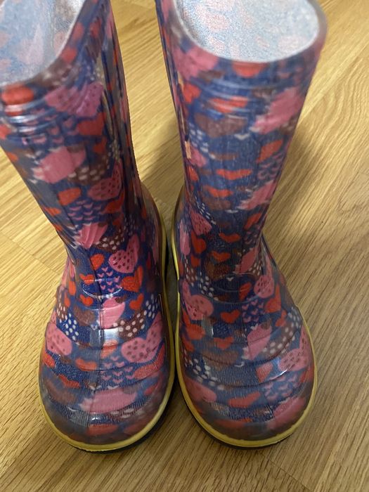 Гумові чоботи для дівчинки
