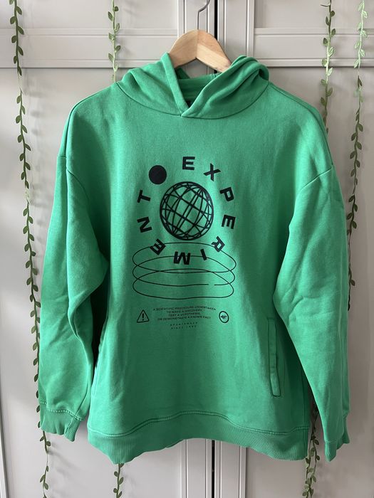 Zielona młodzieżowa bluza 4F