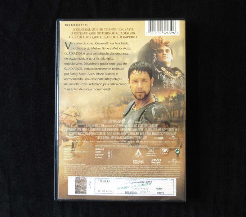 Gladiador - DVD (Ref. 4)