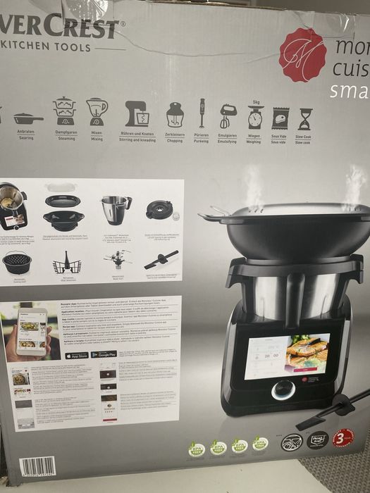 Termorobot monsieur cuisine smart  czarny
