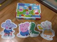 Puzzle peppa 2+ moje pierwsze puzzle 7 obrazków