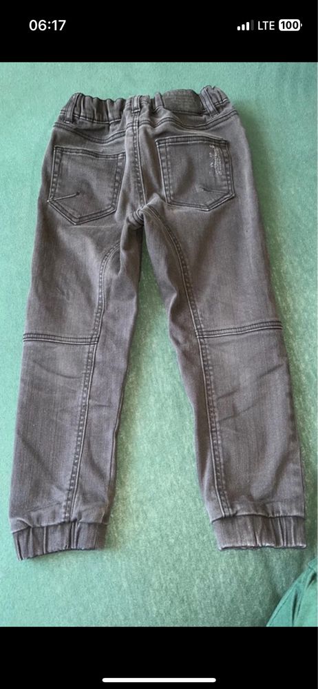 Spodnie chłopiece jeansowe rozm 104 H&M regulowane w pasie
