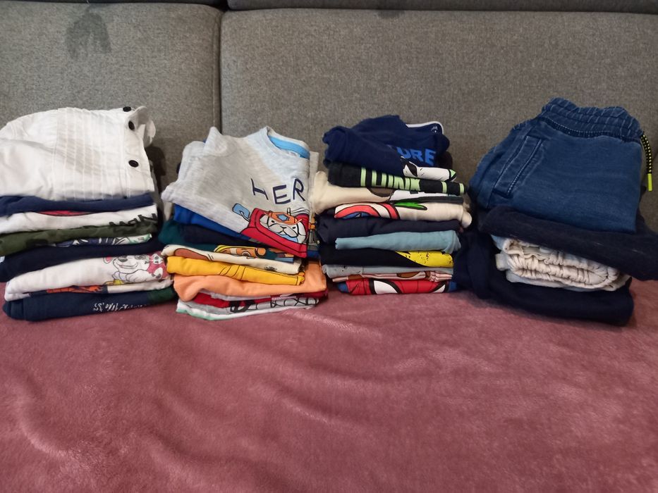 27 sztuk +9 po domu paka ubrań r. 98 Stan bardzo dobry