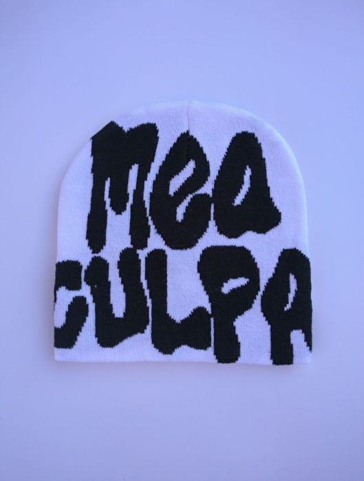 Шапка MEA CULPA / ALLWE NEEDIS MONEY / унісекс / sk8 / y2k