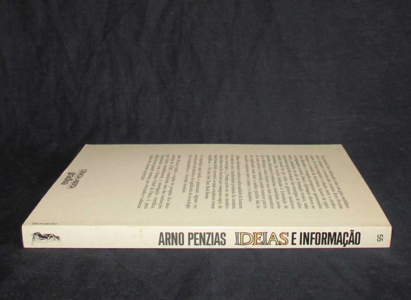 Livro Ideias e Informação Arno Penzias