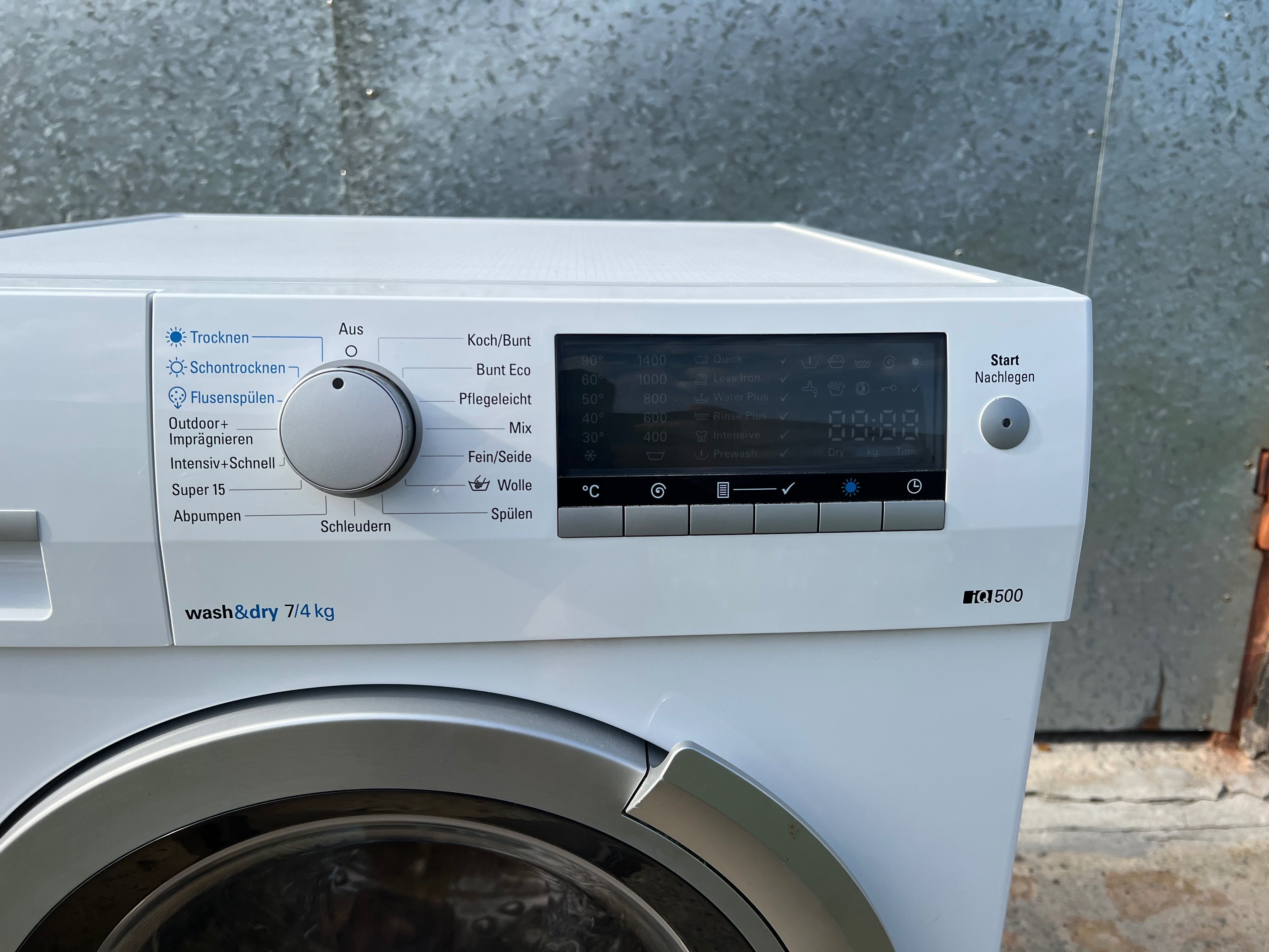 Прально-сушильна машина Siemens IQ500/2в1/