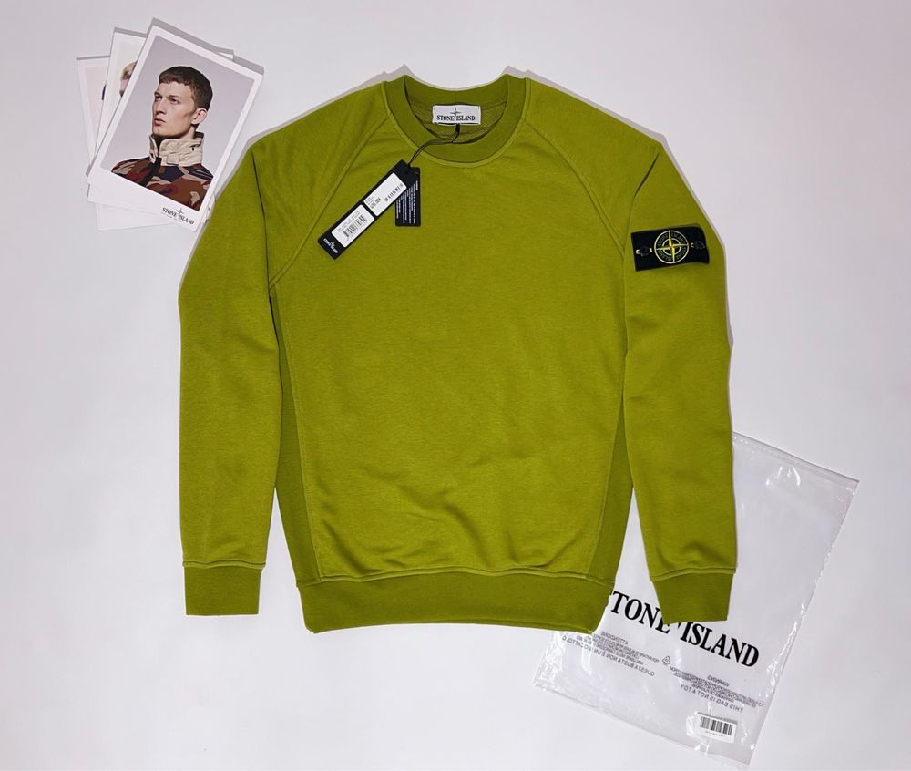 Світшот Stone Island Чоловічий | Кофта Стон Айленд | Стоник Худи
