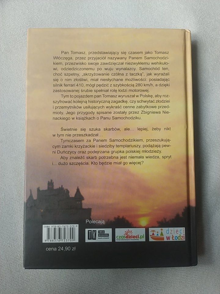 Książka "Pan samochodzik i templariusze" Zbigniew Nienacki