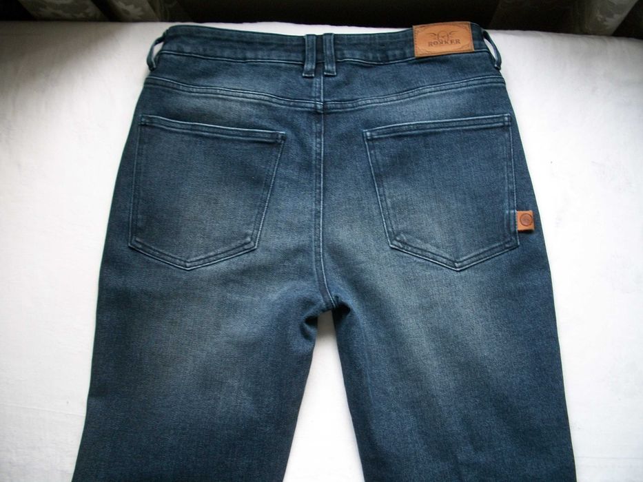 мото джинсы Rokker 32 полут. 42.5-43.5 см  оригинал