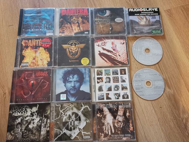 Płyty CD muzyka Pantera Motorhead, Korn, Machine Head, Vader, i inne