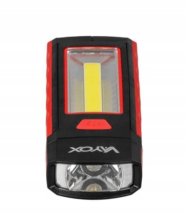 MAŁA i MOCNA Lampa Warsztatowa LED Robocza latarka do auta z magnesem