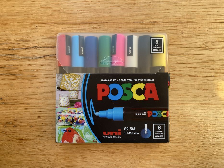 Акрилові маркери POSCA PC-5M Японія