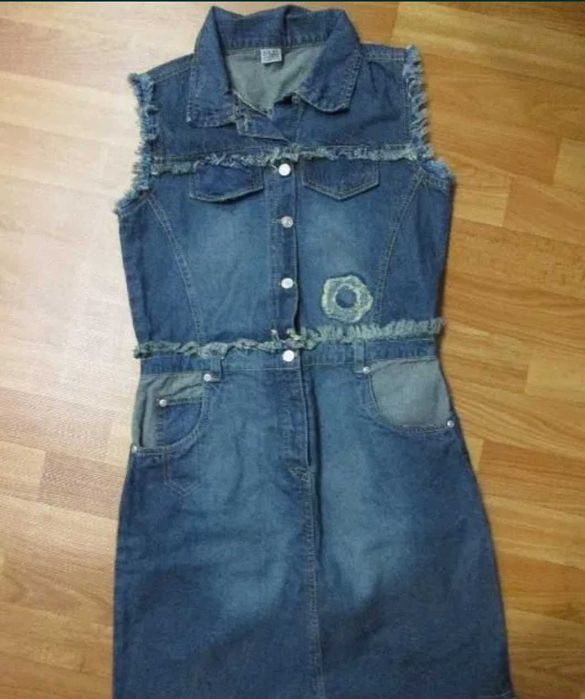 Новый джинсовый сарафан