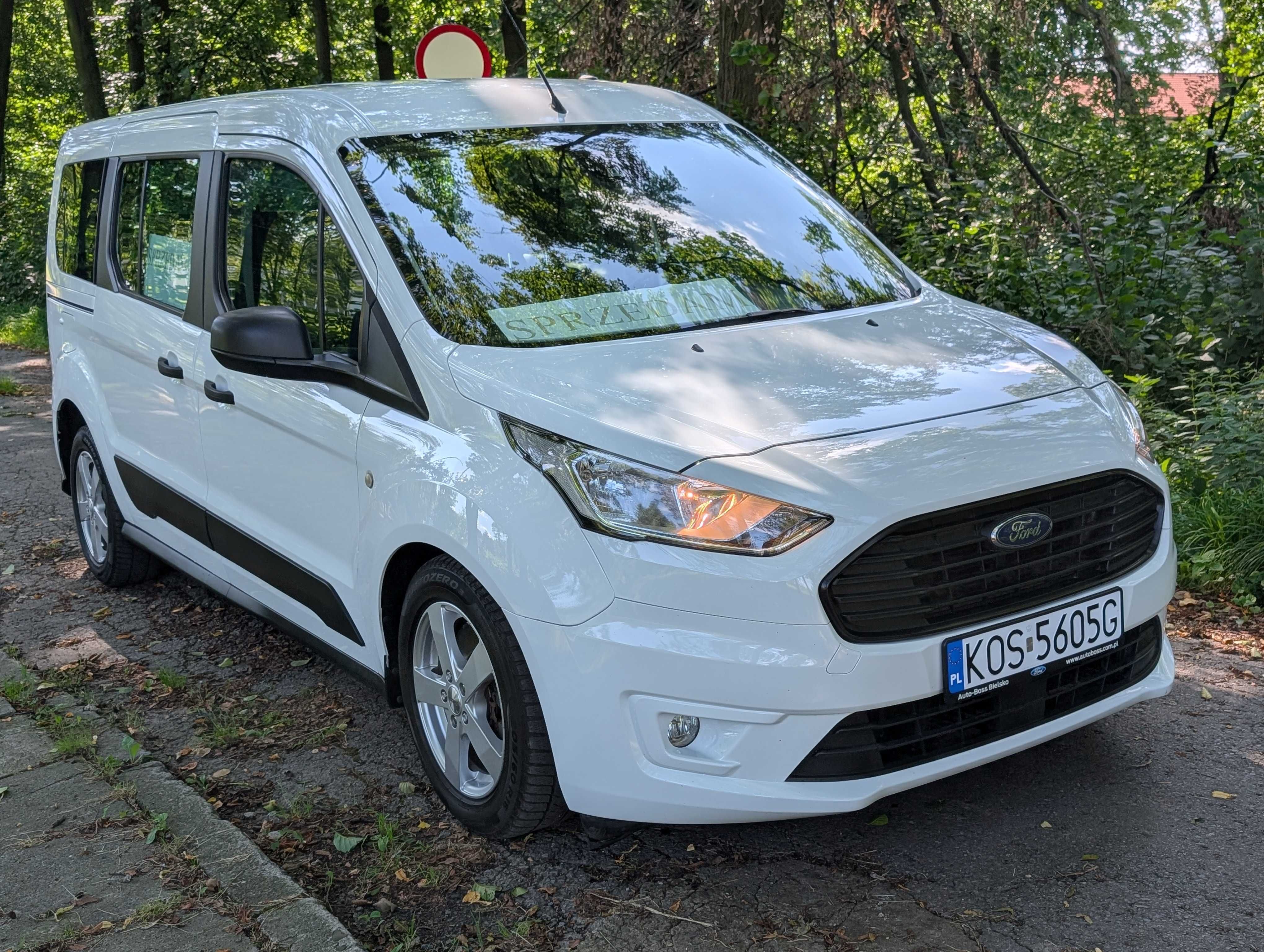 Ford Tourneo Connect jedna z bogatszych wersji,kamera,tempomat itp.