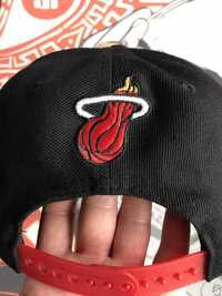 Кепка snapback нба miami heat фирма nba new era распродажа