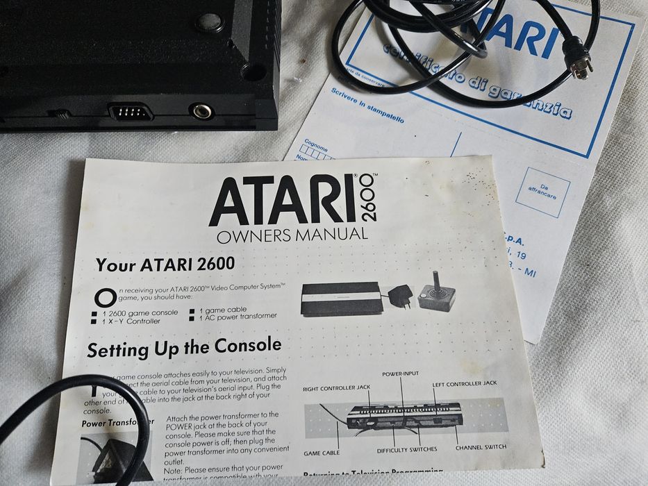 Atari 2600 com caixa