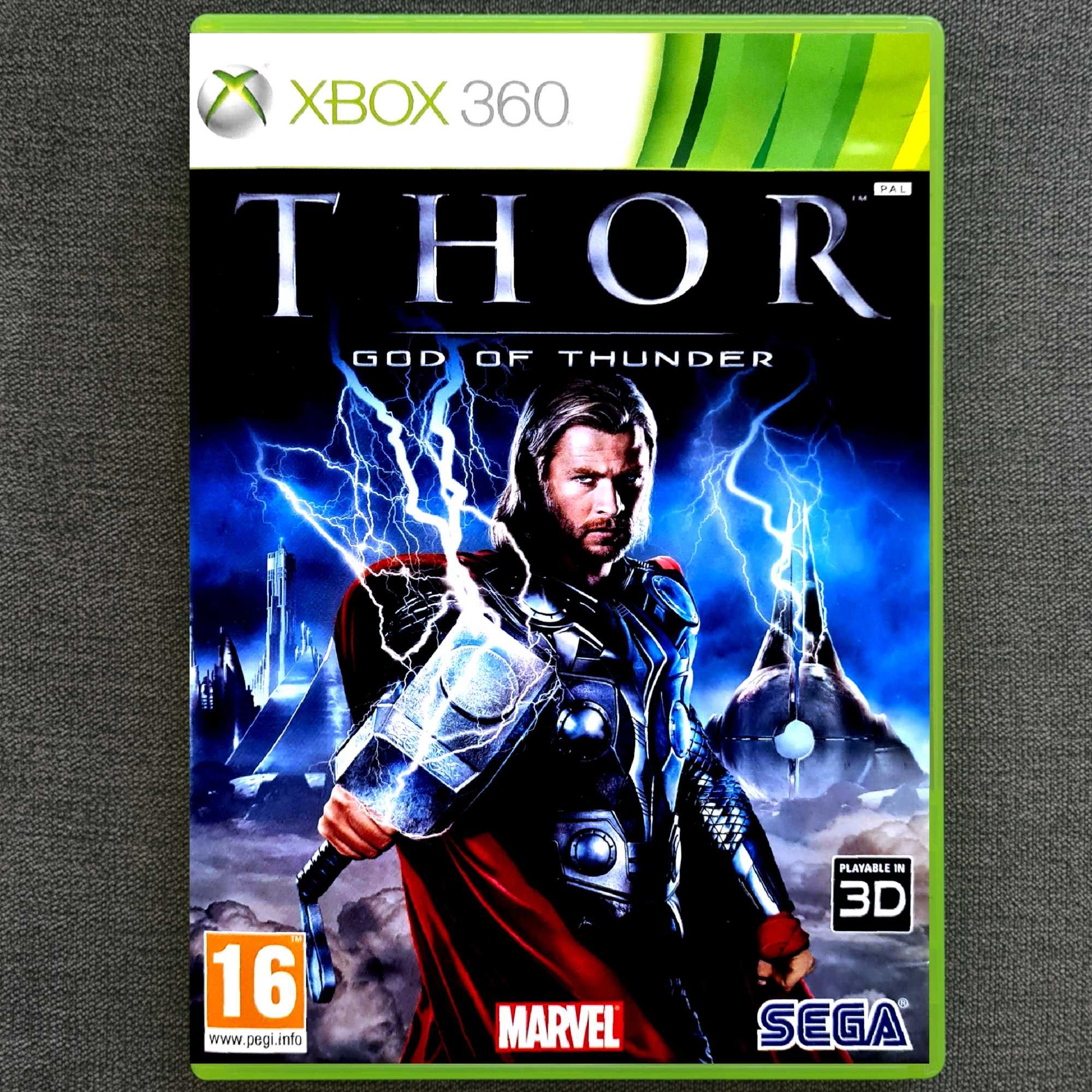 Thor God Of Thunder Xbox 360 Marvel