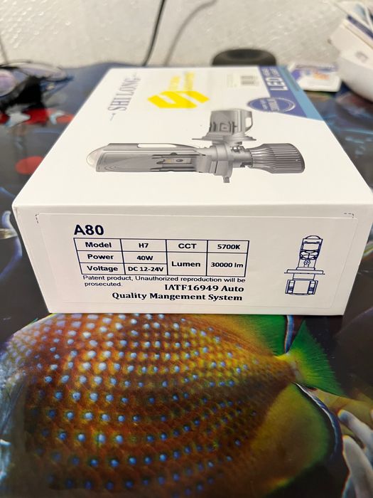 Авто лампы Led светодиодные линзованные