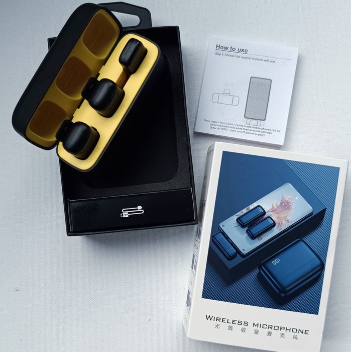 Бездротовий петличний мікрофон К30/Bluetooth мікрофон/Блютуз мікрофон