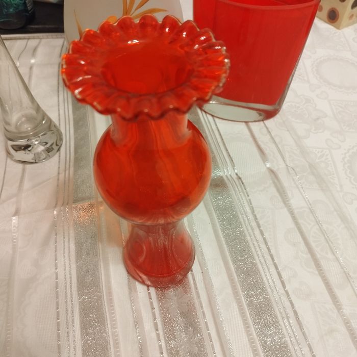 Wazon 23 cm czerwony