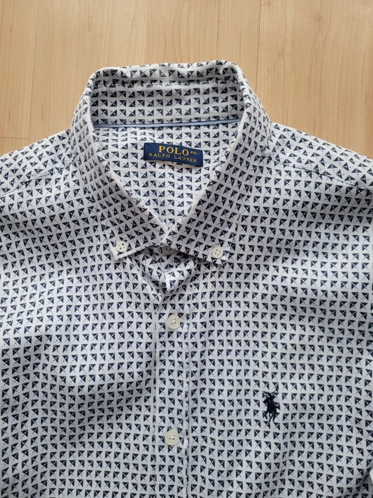 Koszula z długim rękawem polo lauren  xxl.
