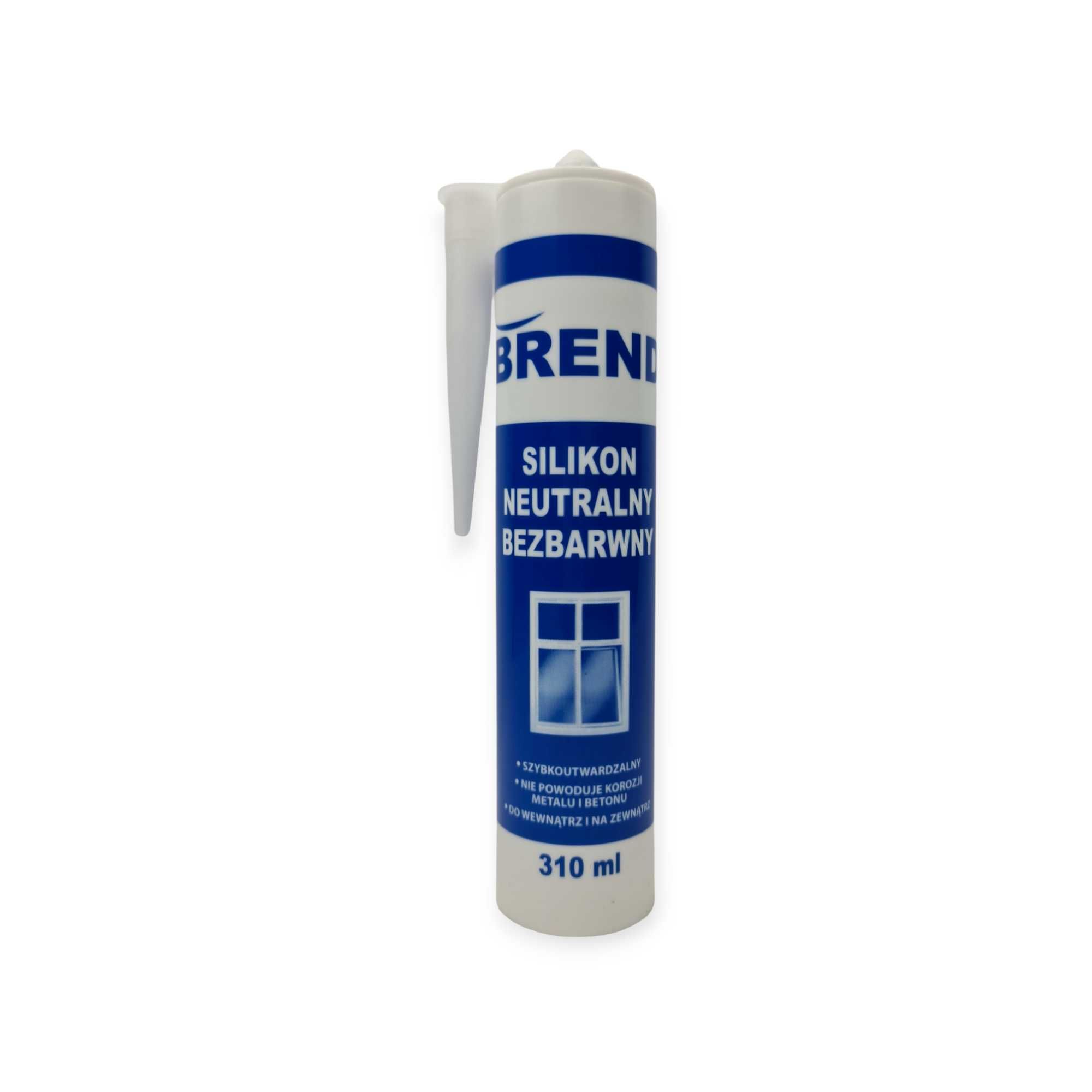 Silikon neutralny bezbarwny BREND 310 ml