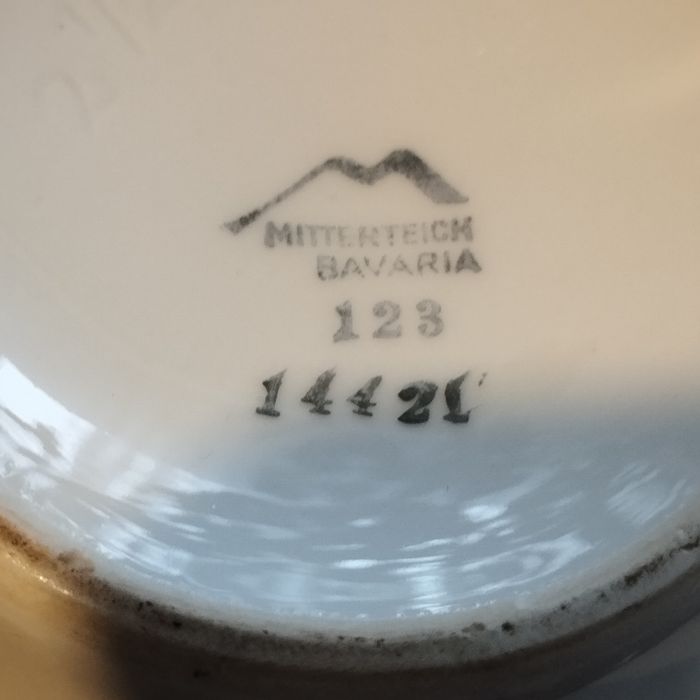 Dzbanek porcelanowy do kawy,czy herbaty, firmy Mitterteich z Bawarii.