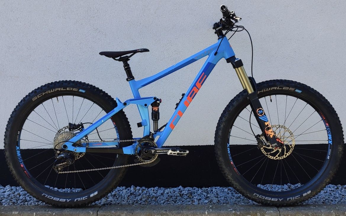 Cube stereo HPA150 SL Fox 34 deore XT 27,5+ FR enduro LEKKI nowe foty