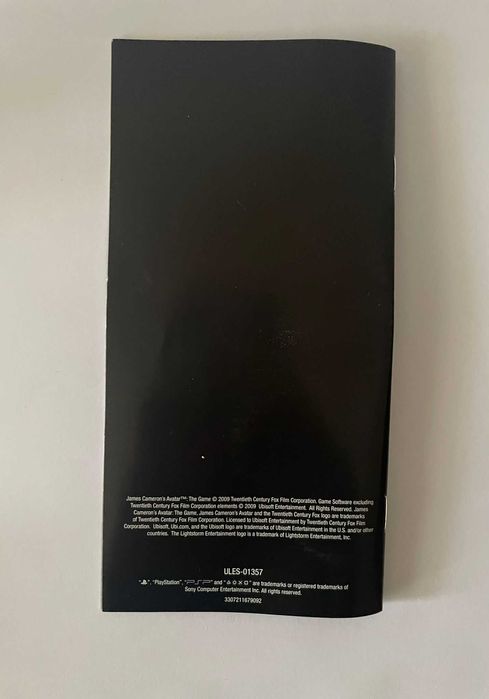 Avatar: The Game PSP | Caixa e Manual | PAL