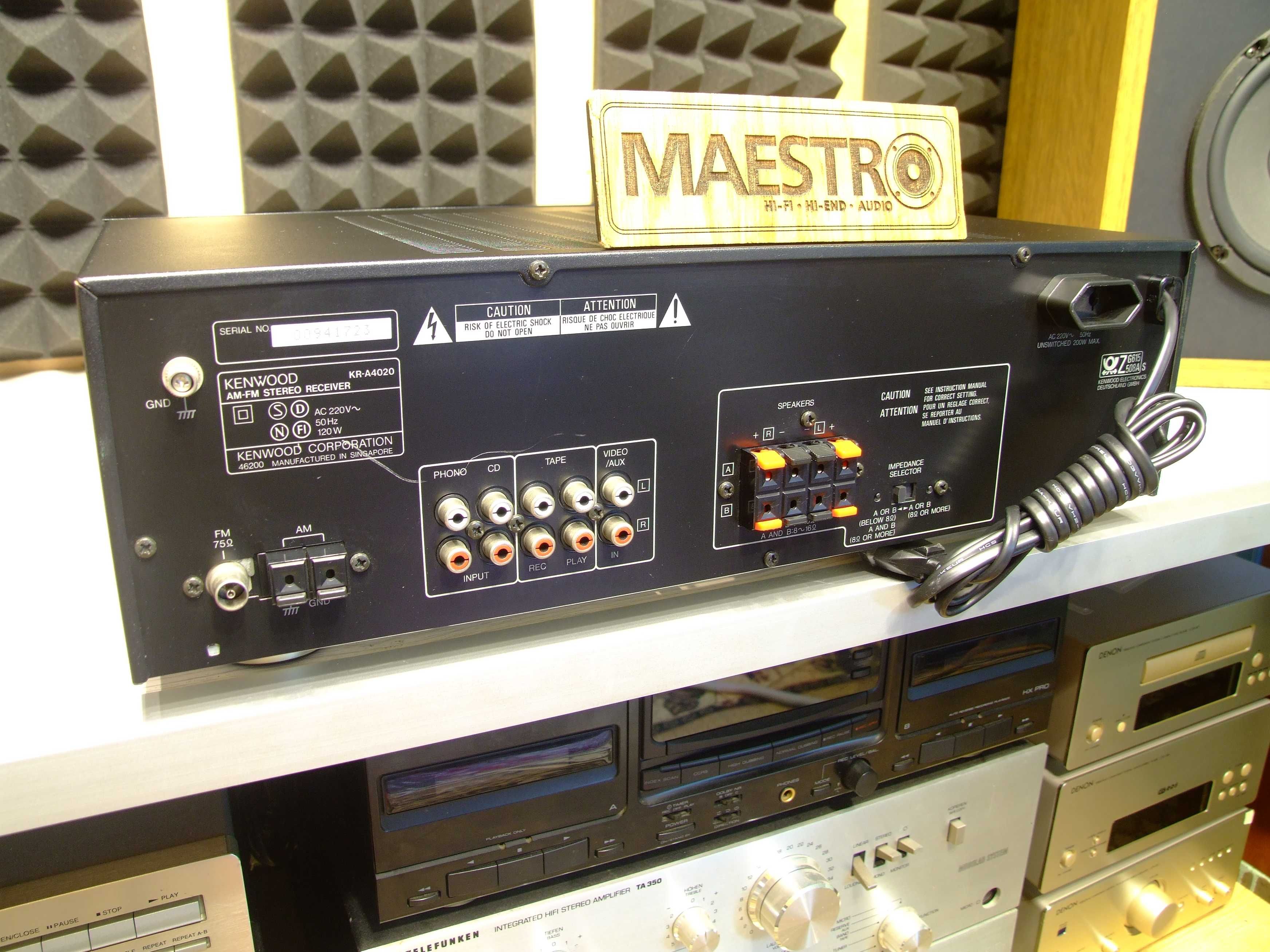 Ресівер Kenwood KR-A4020. 2х60. 4-16 Ом. Без передплати