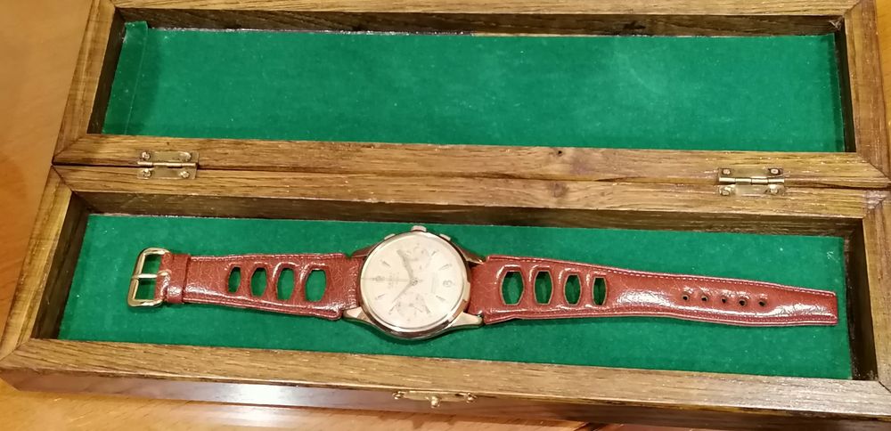 Relógio antigo cauny cronografo