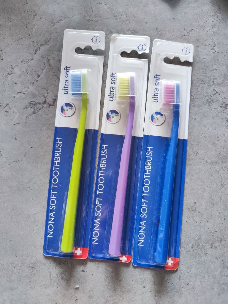 3 szt. Szczoteczka do zębów ultra soft do aparatu ortodontyczna