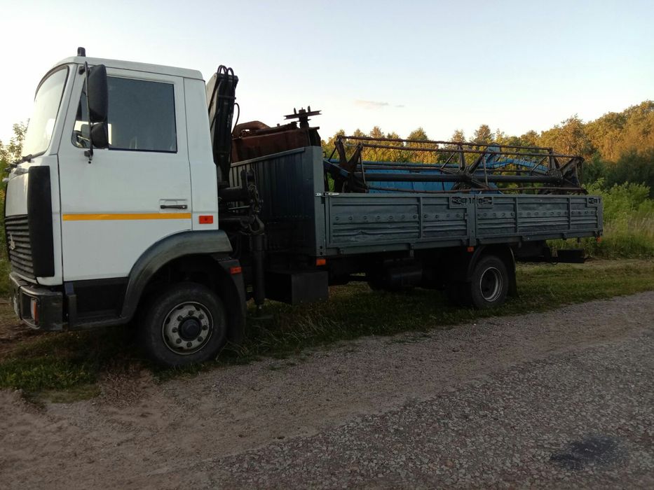 Кран манипулятор Грузоперевозки бортовой с манипулятором кран маніпуля