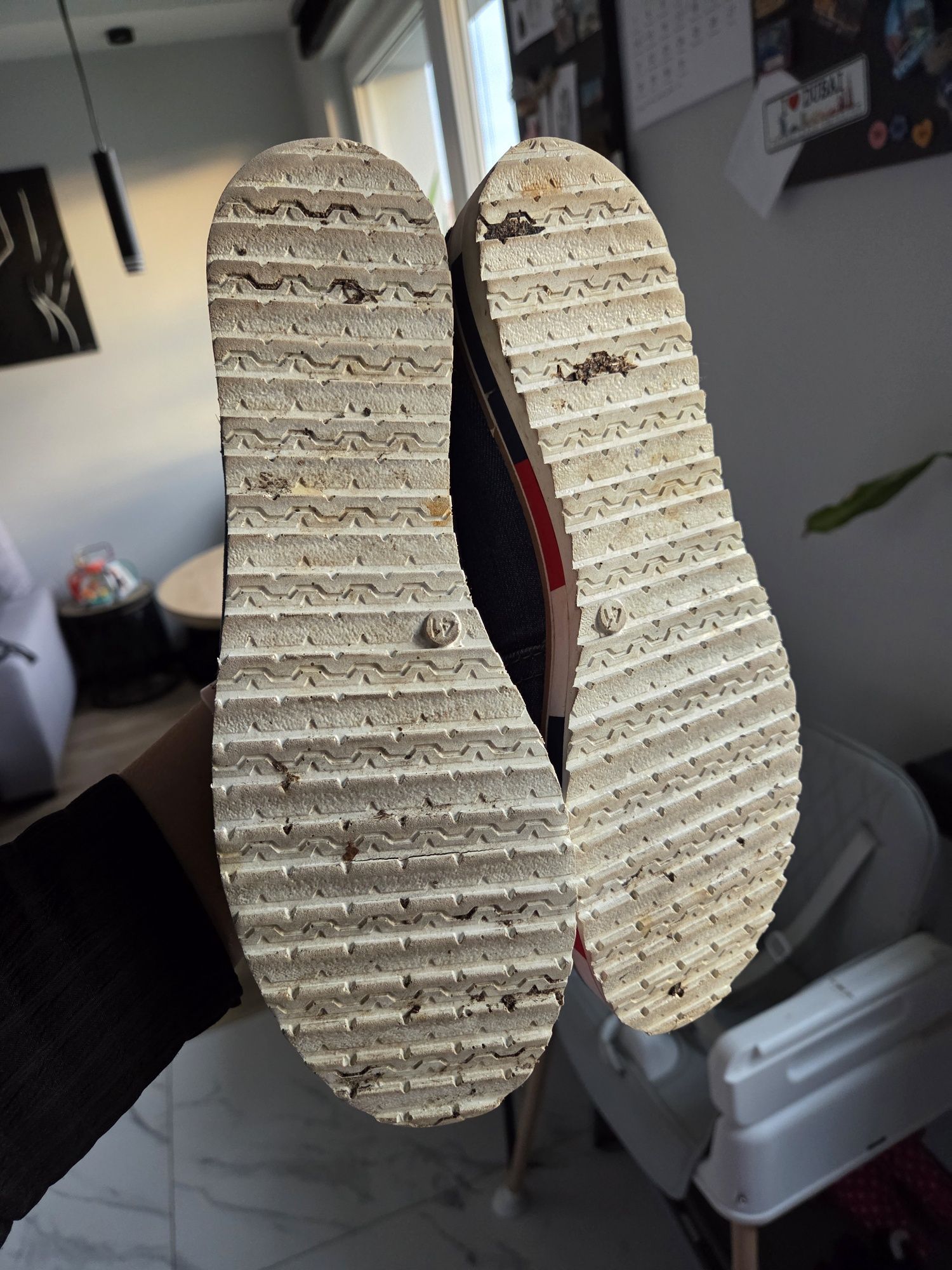 Jeansowe półbuty baleriny Espadryle Langier 41