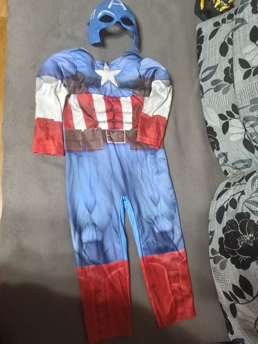 Новорічний карнавальний костюм для хлопчика капітан Америка