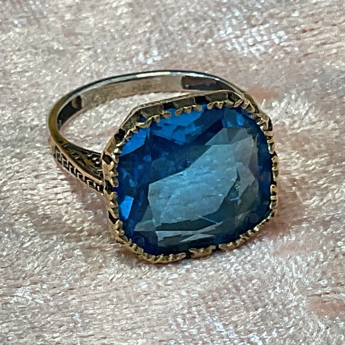 Anel senhora prata banhada a ouro medi,17 m