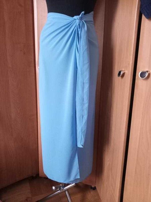 пляжная спідниця соронг  на купальник з шифона розмір  40